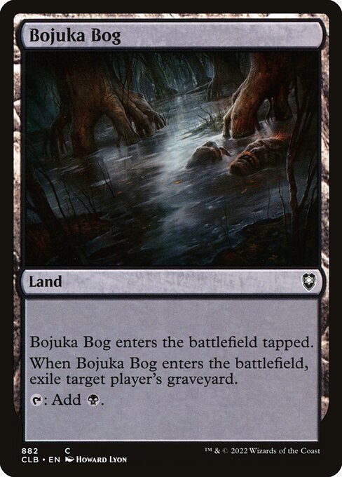 Bojuka Bog · Tales of Middle-earth Commander (LTC) #388z · Scryfall Magic  The Gathering Search