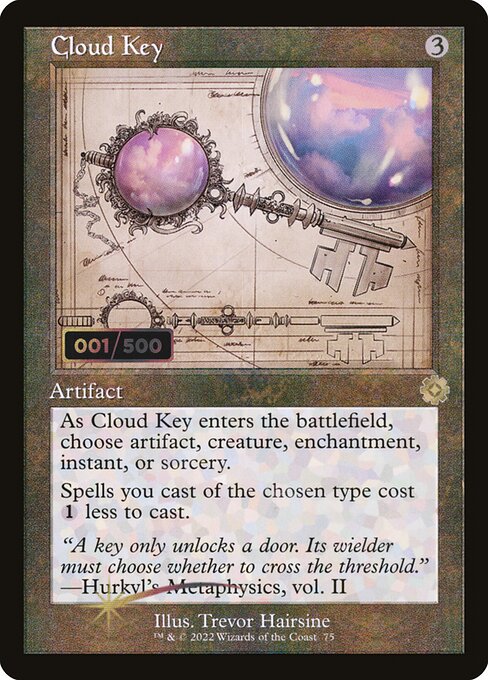 Cloud Key (The Brothers' War Retro Artifacts #75z)