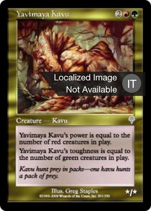 Yavimaya Kavu (Invasion #291)