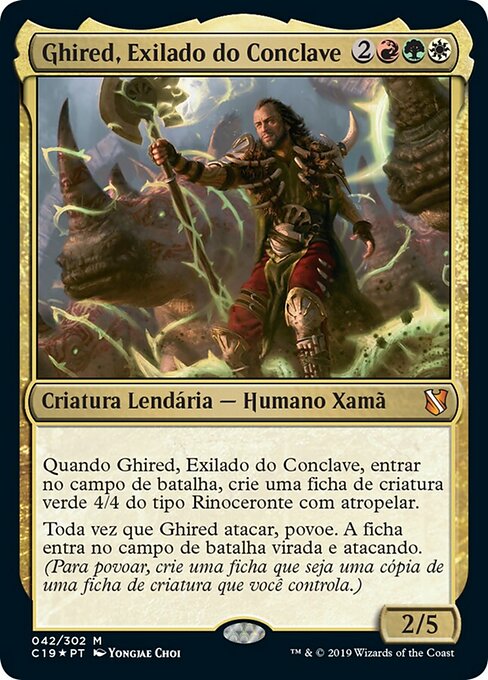 Ghired, Conclave Exile (Commander 2019 #42)