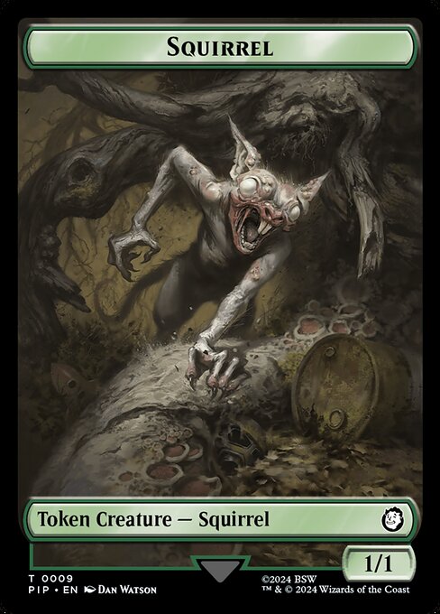 Squirrel (Fallout Tokens #9)