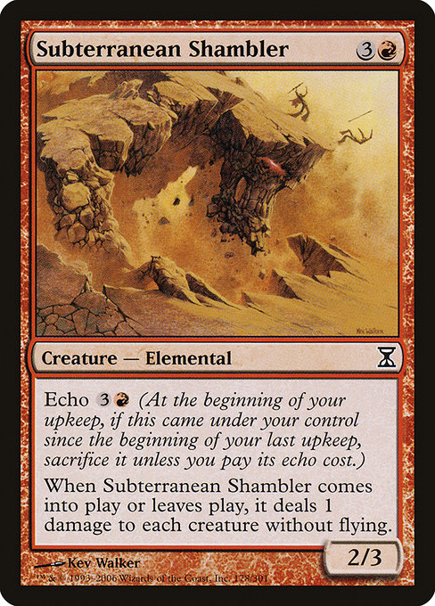 Subterranean Shambler card image