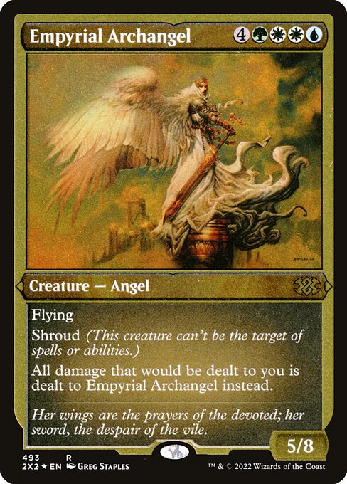 Empyrial Archangel (Double Masters 2022 #493)