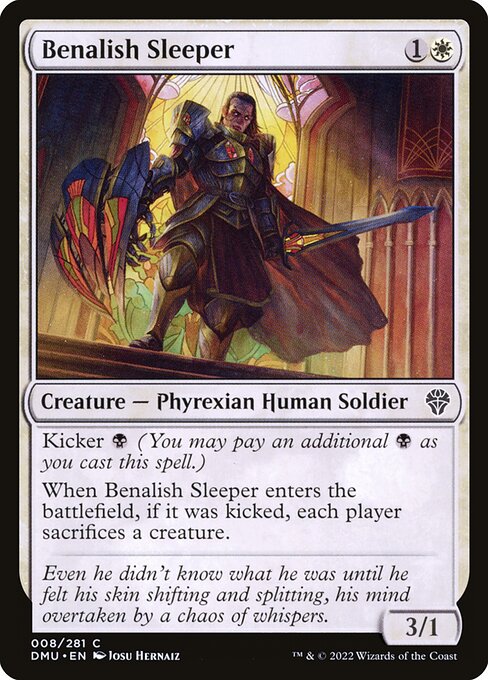 Benalish Sleeper (Dominaria United #8)