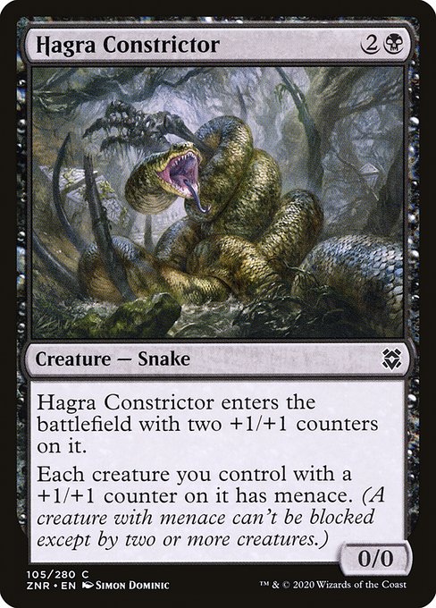 Hagra Constrictor (Zendikar Rising #105)