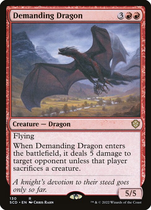 Demanding Dragon (Starter Commander Decks #130)