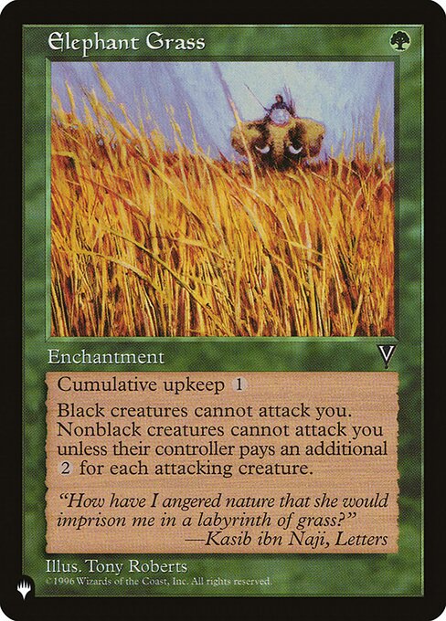 Elephant Grass (The List #865)