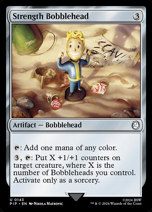 Strength Bobblehead card image