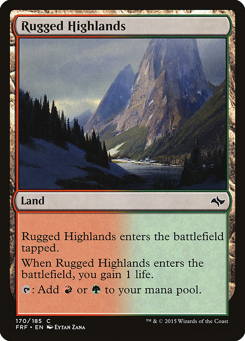 Rugged Highlands (Fate Reforged #170)