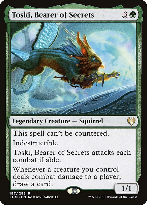 Toski, Bearer of Secrets (Kaldheim #197)