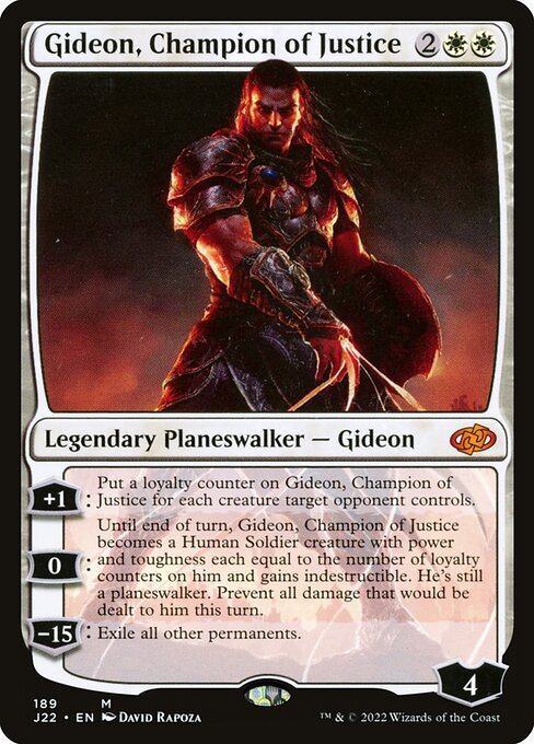Gideon, Champion de la justice