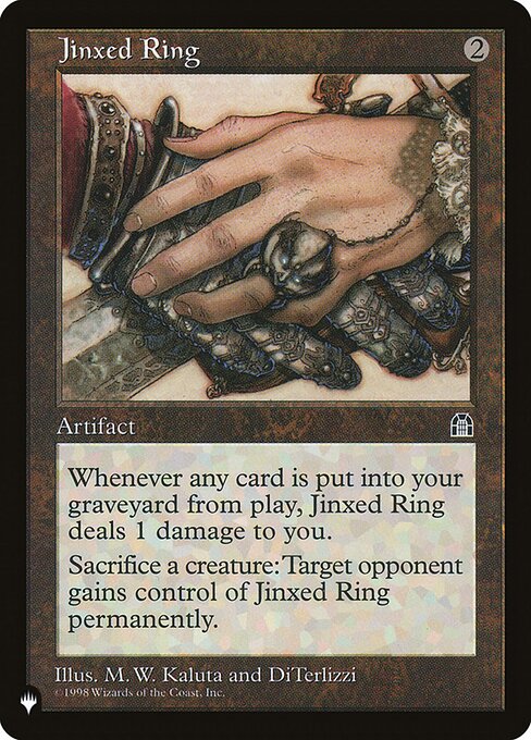 Jinxed Ring (The List #1157)