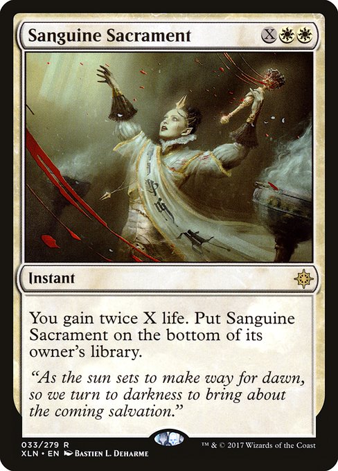 Sanguine Sacrament (xln) 33