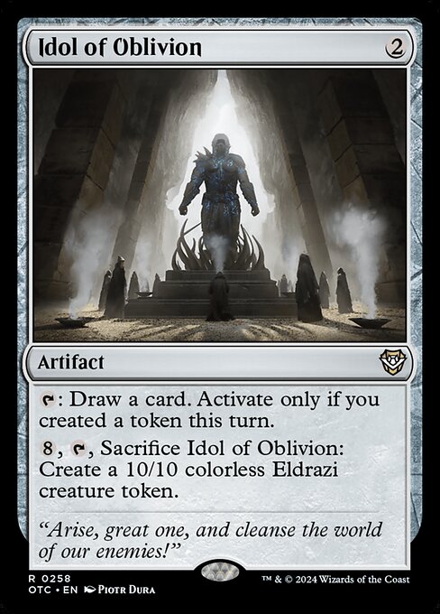 Idol of Oblivion (otc) 258
