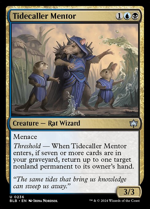 Tidecaller Mentor (Bloomburrow #236)