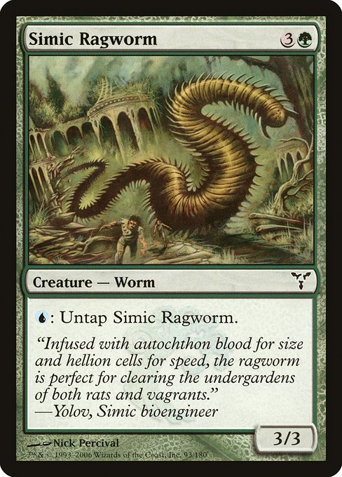 Verloque de Simic|Simic Ragworm