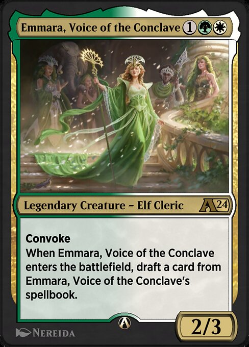 Emmara, Voice of the Conclave (ymkm) 22