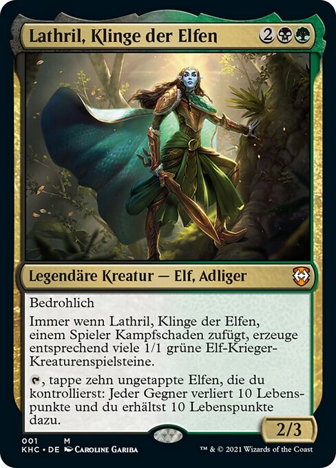 Lathril, Blade of the Elves (Kaldheim Commander #1)