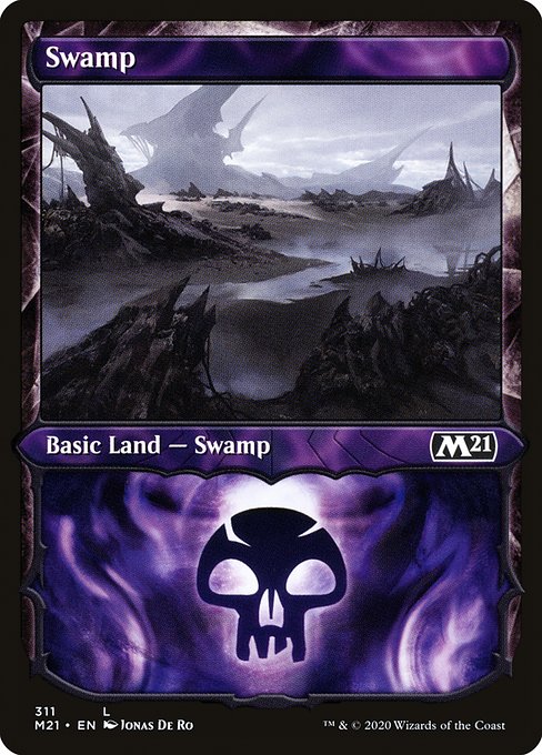 Swamp (Core Set 2021 #311)
