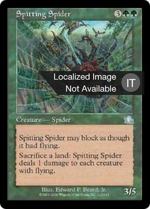 Spitting Spider (Prophecy #125)