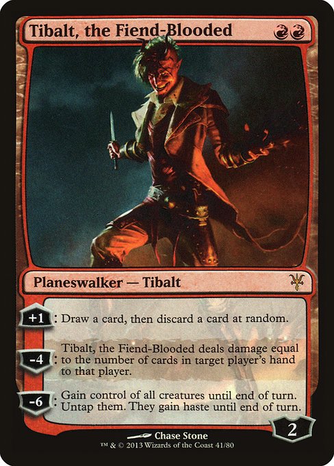 Tibalt, the Fiend-Blooded (Duel Decks: Sorin vs. Tibalt #41)