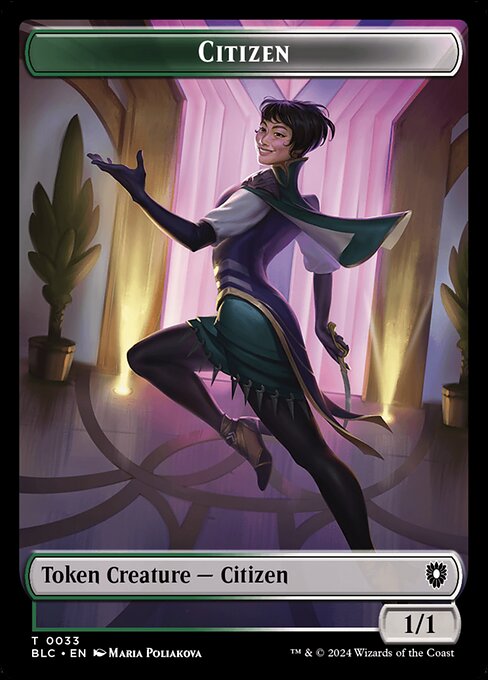 Citizen (Bloomburrow Commander Tokens #33)