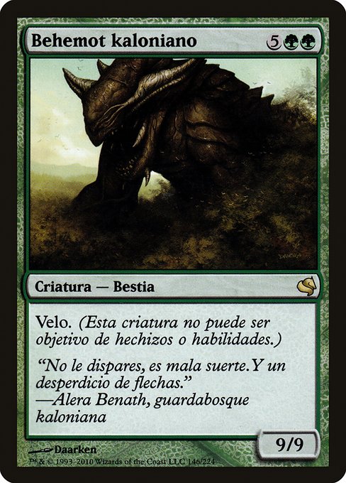 Kalonian Behemoth (Salvat 2011 #146)