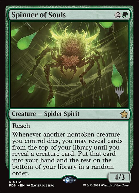 Spinner of Souls (Foundations Promos #112p)