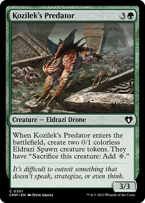 Kozilek's Predator (Commander Masters #301)