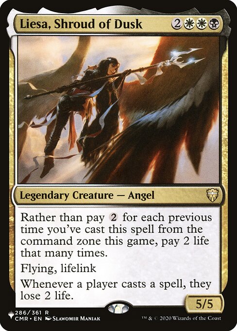 Liesa, Shroud of Dusk (The List #CMR-286)