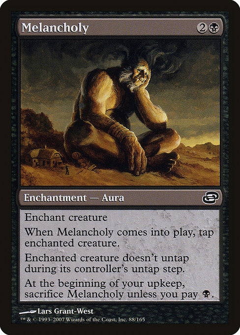Melancholy card image