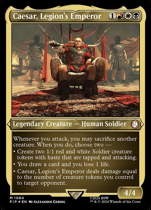 Caesar, Legion's Emperor card image