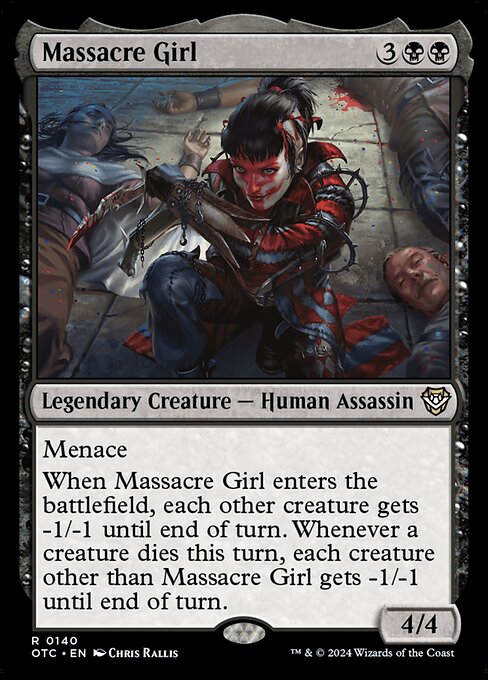 Massacre Girl (Outlaws of Thunder Junction Commander #140)