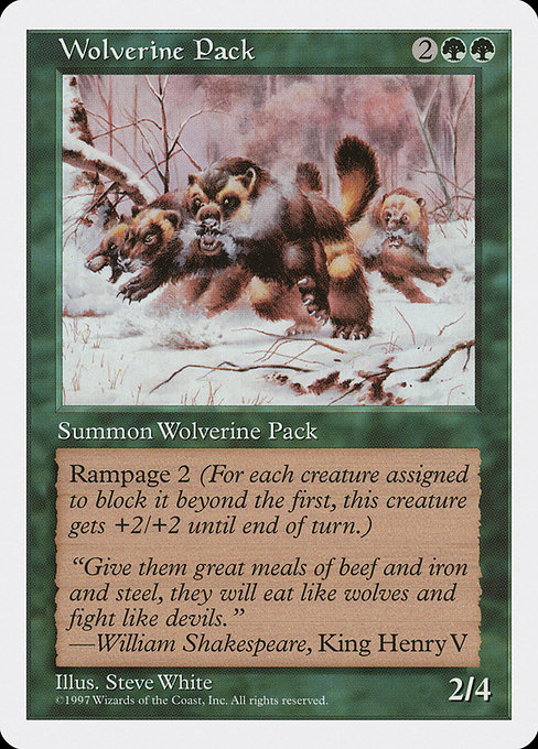 Wolverine Pack (5ed) 344