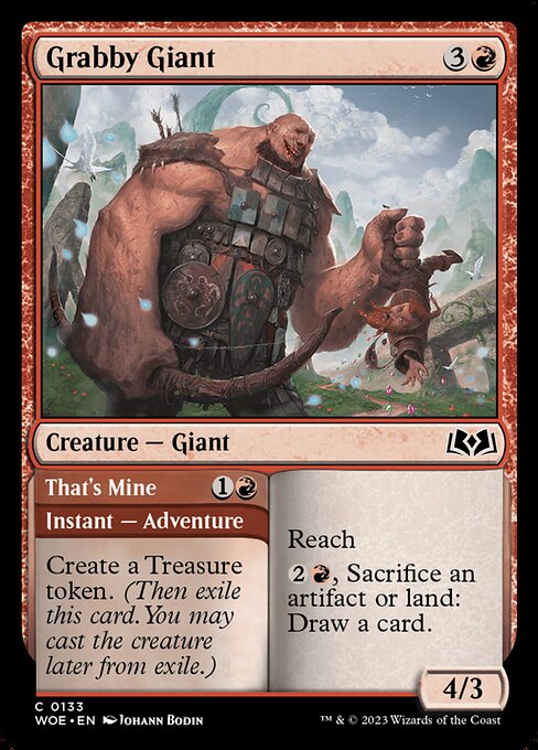 Grabby Giant // That's Mine card image