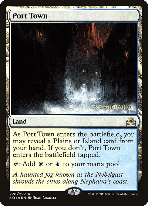 Port Town (Shadows over Innistrad Promos #278s)