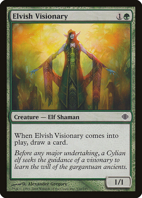 Elvish Visionary card image