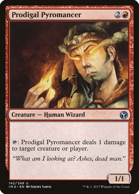 Prodigal Pyromancer (Iconic Masters #142)
