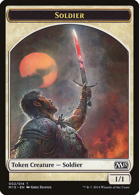 Soldier (Magic 2015 Tokens #2)