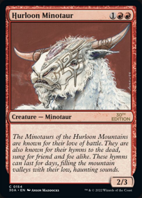 Hurloon Minotaur (30th Anniversary Edition #154)