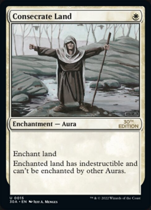 Consecrate Land (30th Anniversary Edition #15)
