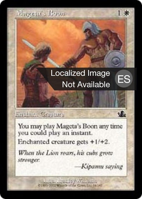 Mageta's Boon (Prophecy #14)