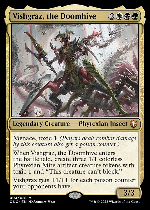 Vishgraz, the Doomhive (Phyrexia: All Will Be One Commander #4)