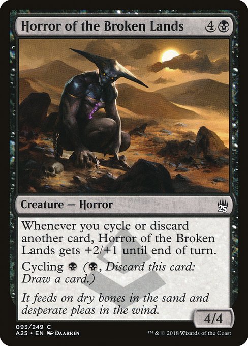 Horror of the Broken Lands (Masters 25 #93)