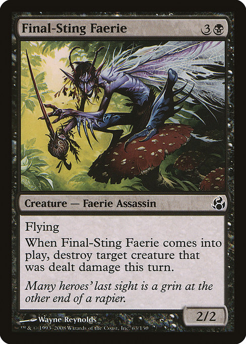 Final-Sting Faerie card image