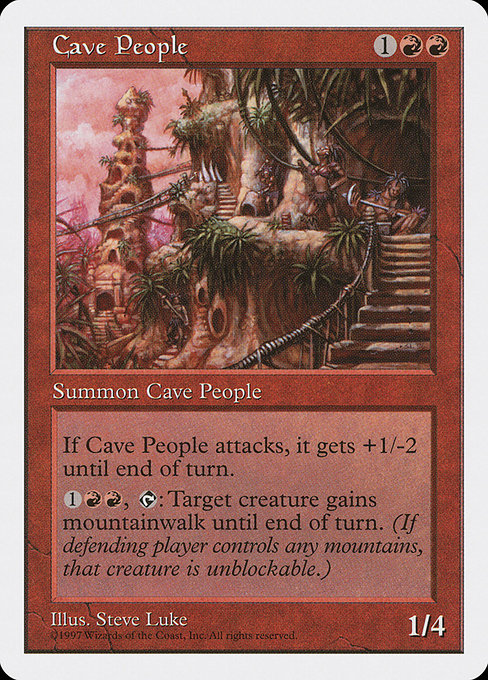 Cave People card image