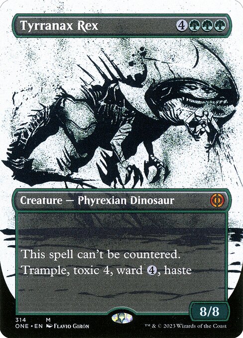 Tyrranax Rex (Phyrexia: All Will Be One #314)