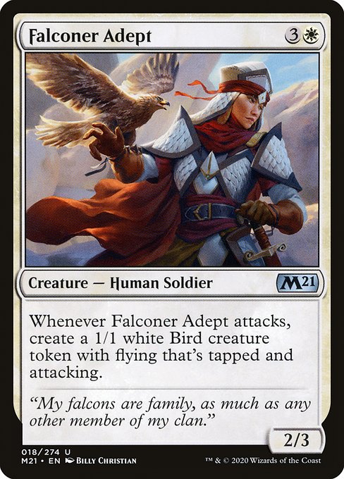 Falconer Adept (Core Set 2021 #18)