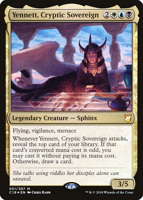 Yennett, Cryptic Sovereign card image
