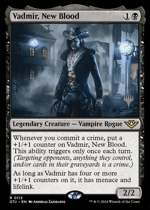 Vadmir, New Blood (Outlaws of Thunder Junction Promos #113p)